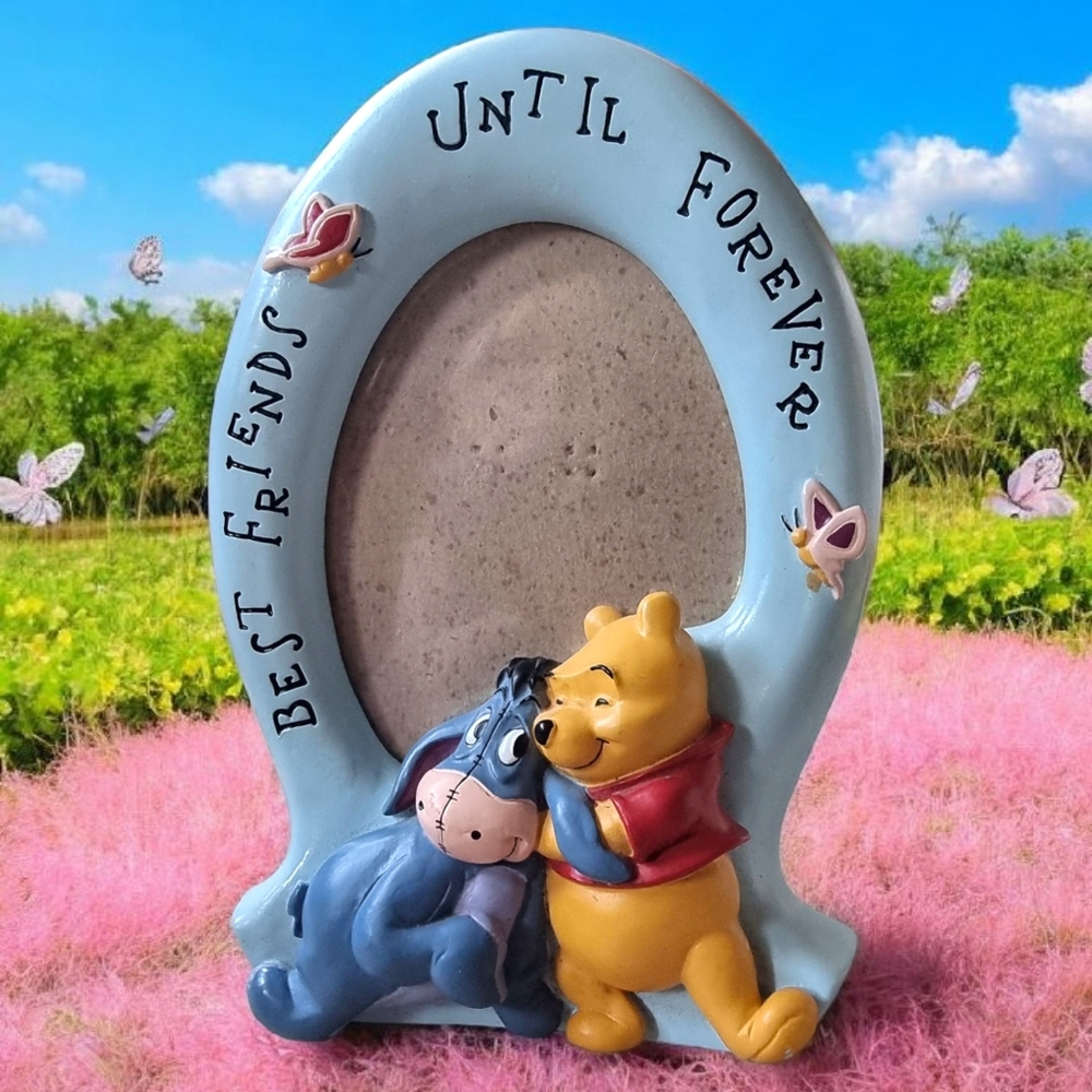 Disney Winnie the Pooh Best Friends Until Forever 3D Vintage Photo Frame